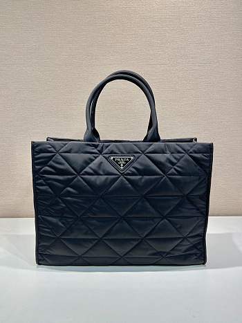 Prada Quilted Re-Nylon Tote Bag - 45x30.5x15cm