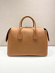 Prada Travel Bag In Camel - 50x33x19cm  - 1