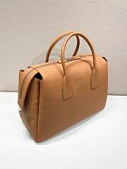 Prada Travel Bag In Camel - 50x33x19cm  - 4