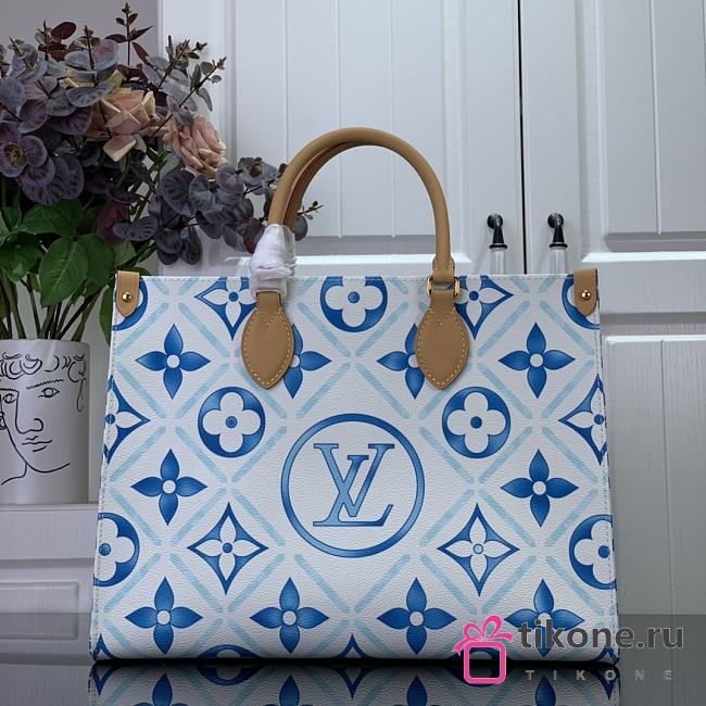 Louis Vuitton M11262 OnTheGo Monogram Tiles Bag - 35x27x14cm - 1