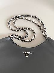 Prada Shopping Bag In Black Leather Handbag - 40×22×27cm - 2