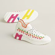 Hermes Flex Slip-On Sneakers Multicolore Blanc - 1