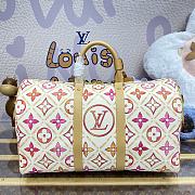 Louis Vuitton M11251 Pink Keepall Bandoulière - 45x27x20cm - 2