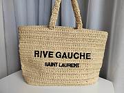 YSL Rive Gauche Natural Shopping Bag - 38×35×14.5cm - 1