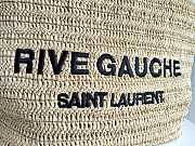 YSL Rive Gauche Natural Shopping Bag - 38×35×14.5cm - 4