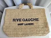 YSL Rive Gauche Natural Shopping Bag - 38×35×14.5cm - 2