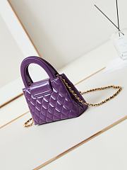 Chanel Mini Kelly In Purple Bag - 13x19x7cm - 2