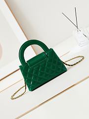 Chanel Mini Kelly In Green Bag - 13x19x7cm - 5