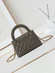 Chanel Mini Kelly In Grey Bag - 13x19x7cm - 3