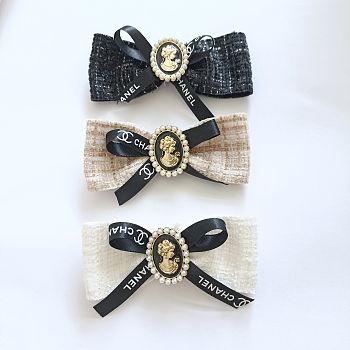 Chanel Bow Hairpin For Pets