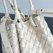 Bottega Veneta Small Parachute Cream Bag - 21x17x16.5cm - 4