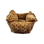 LV Dog Woven Cushion Bed - 5