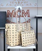 MCM Visetos Monogram Tote Bag - 36x28x13cm - 4