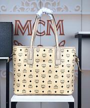 MCM Visetos Monogram Tote Bag - 36x28x13cm - 3