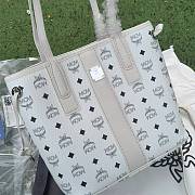 MCM Medium Visetos Monogram Tote Bag - 29x25x14cm - 1