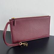 Bottega Veneta Large Andiamo Burgundy Bag - 30x26x20cm - 3