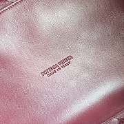 Bottega Veneta Large Parachute Burgundy Bag - 30x26x20cm - 5