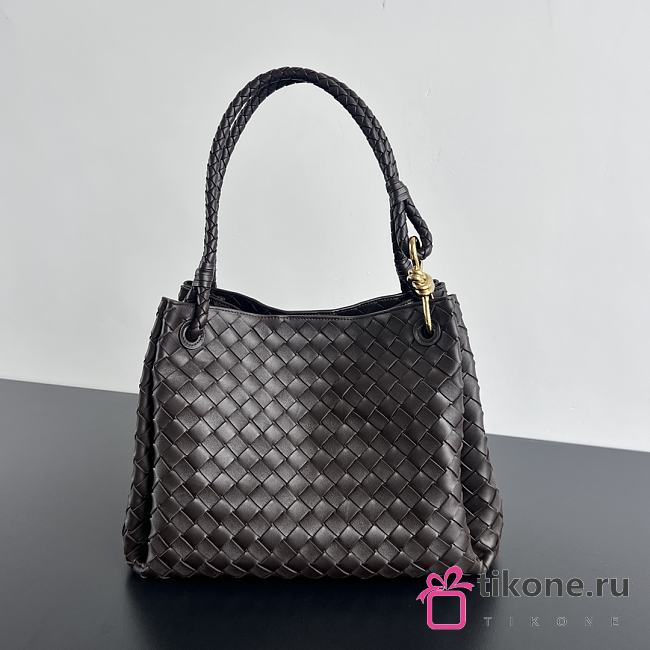 Bottega Veneta Large Andiamo Brown Bag - 30x26x20cm - 1