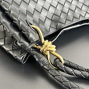 Bottega Veneta Large Andiamo Black Bag - 30x26x20cm - 2