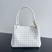 Bottega Veneta Large Parachute White Bag - 30x26x20cm - 1