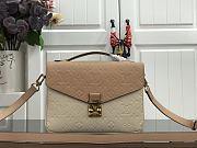 Louis Vuitton M44071 Pochette White Spell Apricot Bag - 25x19x7cm - 1