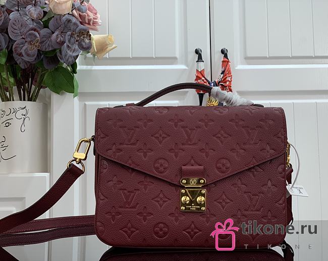 Louis Vuitton M44071 Amaranth Pochette Bag - 25x19x7cm - 1