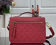 Louis Vuitton M44071 Rose Red Pochette Bag - 25x19x7cm - 5