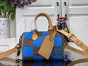 Louis Vuitton Speedy 18 Bandoulière Blue Bag - 18x12x10cm - 1