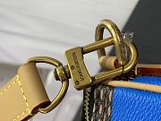 Louis Vuitton N40584 Speedy Bandoulière Caro Blue - 25x15x15cm - 5