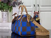 Louis Vuitton N40584 Speedy Bandoulière Caro Blue - 25x15x15cm - 2