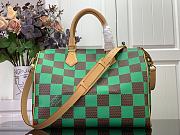 Louis Vuitton N40579 Speedy Bandoulière Caro Green - 25x15x15cm - 4