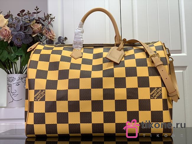 Louis Vuitton N40578 Speedy Bandouliere Yellow Caro - 50x32x29cm - 1