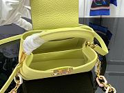 Louis Vuitton M48865 Yellow Capucines Handbag - 21x14x8cm - 5