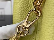 Louis Vuitton M48865 Yellow Capucines Handbag - 21x14x8cm - 4