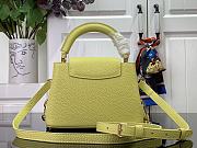 Louis Vuitton M48865 Yellow Capucines Handbag - 21x14x8cm - 2