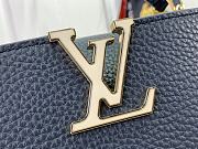 Louis Vuitton M48865 Navy Capucines Handbag - 21x14x8cm - 3