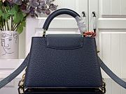 Louis Vuitton M48865 Large Navy Capuccines Bag - 27x18x9cm - 2