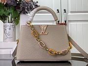 Louis Vuitton M48865 Large Beige Capucines Handbag - 27x18x9cm - 1