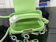  Louis Vuitton M48865 Fresh Green Capucines Handbag - 21x14x8cm - 4