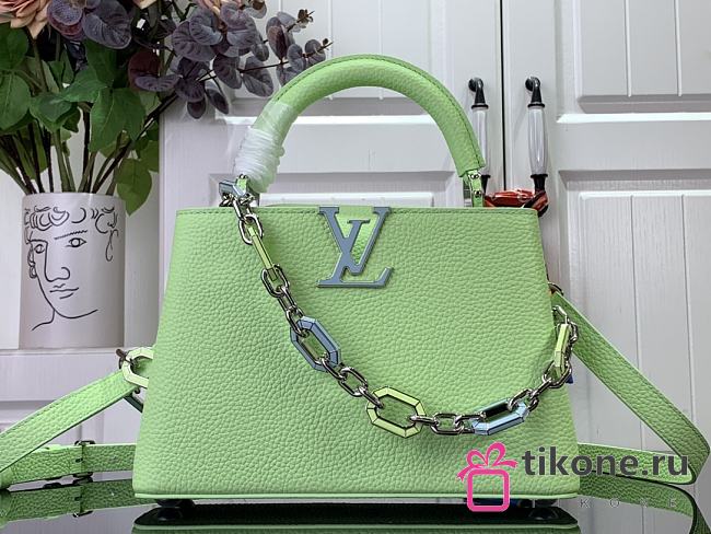 Louis Vuitton M48865 Large Fresh Mint Capuccines Bag - 27x18x9cm - 1