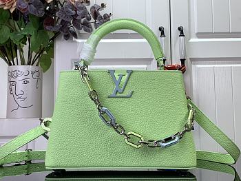 Louis Vuitton M48865 Large Fresh Mint Capuccines Bag - 27x18x9cm