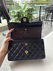 Chanel Classic Hot Black Caviar Bag 23cm - 4