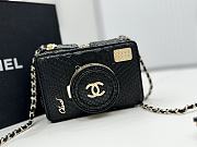 Chanel Camera Black Python Bag - 11.5×16×6cm - 1