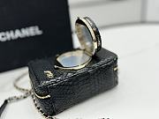 Chanel Camera Black Python Bag - 11.5×16×6cm - 5