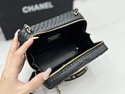 Chanel Camera Black Python Bag - 11.5×16×6cm - 4