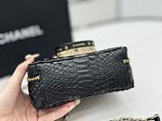 Chanel Camera Black Python Bag - 11.5×16×6cm - 3