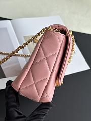 Chanel Ohanel 24A Pink Lambskin Bag - 23x8.5x15cm - 2