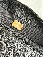 Chanel 24P Black Lambskin Flapbag - 23x15x5cm - 4