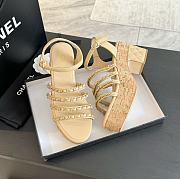 Chanel Beige High Heels  - 5