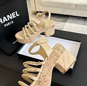 Chanel Beige High Heels  - 3